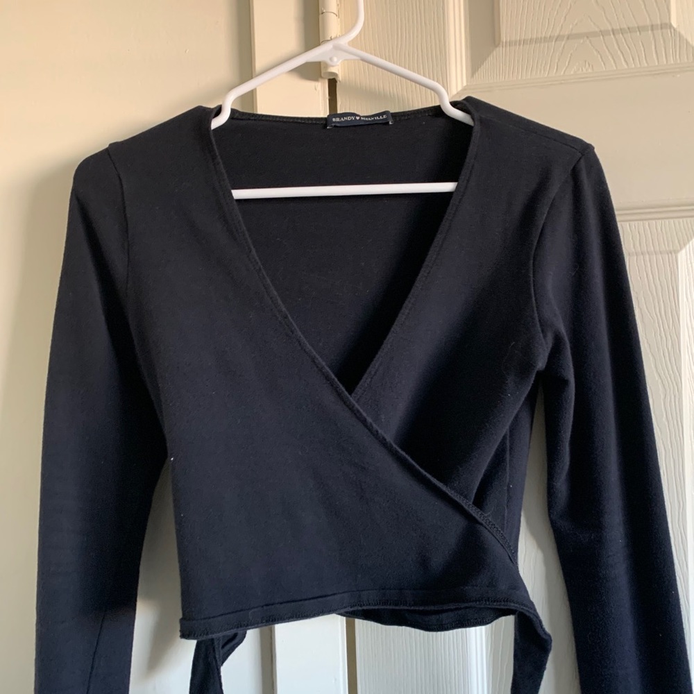 Brandy Melville Coco Wrap Top